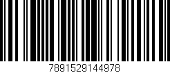 Código de barras (EAN, GTIN, SKU, ISBN): '7891529144978'