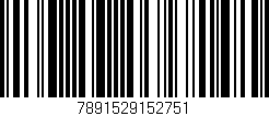 Código de barras (EAN, GTIN, SKU, ISBN): '7891529152751'