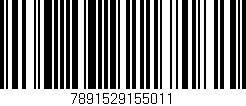 Código de barras (EAN, GTIN, SKU, ISBN): '7891529155011'