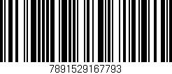 Código de barras (EAN, GTIN, SKU, ISBN): '7891529167793'