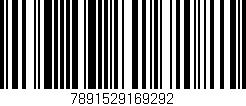 Código de barras (EAN, GTIN, SKU, ISBN): '7891529169292'
