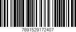 Código de barras (EAN, GTIN, SKU, ISBN): '7891529172407'