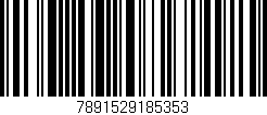 Código de barras (EAN, GTIN, SKU, ISBN): '7891529185353'