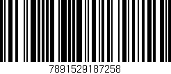 Código de barras (EAN, GTIN, SKU, ISBN): '7891529187258'