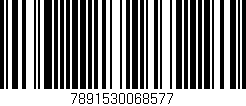 Código de barras (EAN, GTIN, SKU, ISBN): '7891530068577'