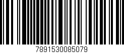 Código de barras (EAN, GTIN, SKU, ISBN): '7891530085079'