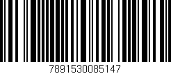 Código de barras (EAN, GTIN, SKU, ISBN): '7891530085147'