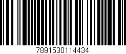 Código de barras (EAN, GTIN, SKU, ISBN): '7891530114434'