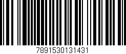 Código de barras (EAN, GTIN, SKU, ISBN): '7891530131431'