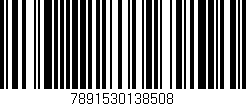 Código de barras (EAN, GTIN, SKU, ISBN): '7891530138508'