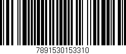 Código de barras (EAN, GTIN, SKU, ISBN): '7891530153310'