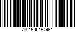 Código de barras (EAN, GTIN, SKU, ISBN): '7891530154461'