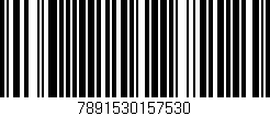 Código de barras (EAN, GTIN, SKU, ISBN): '7891530157530'