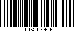 Código de barras (EAN, GTIN, SKU, ISBN): '7891530157646'