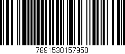 Código de barras (EAN, GTIN, SKU, ISBN): '7891530157950'