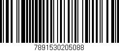 Código de barras (EAN, GTIN, SKU, ISBN): '7891530205088'