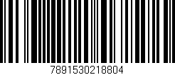 Código de barras (EAN, GTIN, SKU, ISBN): '7891530218804'