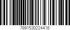 Código de barras (EAN, GTIN, SKU, ISBN): '7891530224416'