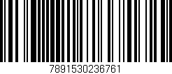 Código de barras (EAN, GTIN, SKU, ISBN): '7891530236761'
