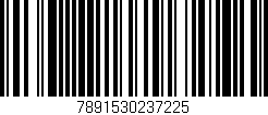 Código de barras (EAN, GTIN, SKU, ISBN): '7891530237225'
