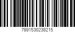 Código de barras (EAN, GTIN, SKU, ISBN): '7891530238215'