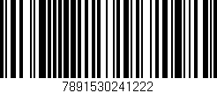 Código de barras (EAN, GTIN, SKU, ISBN): '7891530241222'