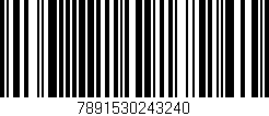 Código de barras (EAN, GTIN, SKU, ISBN): '7891530243240'