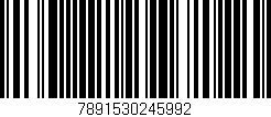 Código de barras (EAN, GTIN, SKU, ISBN): '7891530245992'