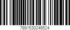 Código de barras (EAN, GTIN, SKU, ISBN): '7891530246524'