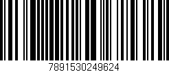Código de barras (EAN, GTIN, SKU, ISBN): '7891530249624'