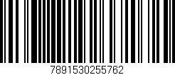 Código de barras (EAN, GTIN, SKU, ISBN): '7891530255762'