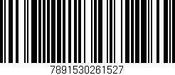 Código de barras (EAN, GTIN, SKU, ISBN): '7891530261527'