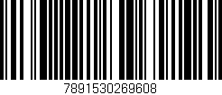 Código de barras (EAN, GTIN, SKU, ISBN): '7891530269608'