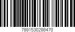 Código de barras (EAN, GTIN, SKU, ISBN): '7891530288470'