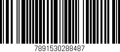 Código de barras (EAN, GTIN, SKU, ISBN): '7891530288487'