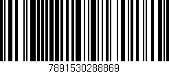 Código de barras (EAN, GTIN, SKU, ISBN): '7891530288869'