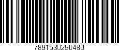 Código de barras (EAN, GTIN, SKU, ISBN): '7891530290480'