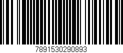 Código de barras (EAN, GTIN, SKU, ISBN): '7891530290893'