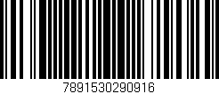 Código de barras (EAN, GTIN, SKU, ISBN): '7891530290916'