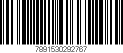 Código de barras (EAN, GTIN, SKU, ISBN): '7891530292767'