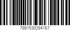 Código de barras (EAN, GTIN, SKU, ISBN): '7891530294167'