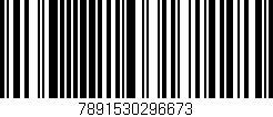 Código de barras (EAN, GTIN, SKU, ISBN): '7891530296673'
