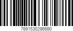 Código de barras (EAN, GTIN, SKU, ISBN): '7891530296680'