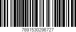 Código de barras (EAN, GTIN, SKU, ISBN): '7891530296727'