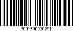 Código de barras (EAN, GTIN, SKU, ISBN): '7891530308291'