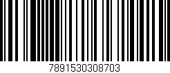 Código de barras (EAN, GTIN, SKU, ISBN): '7891530308703'