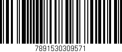 Código de barras (EAN, GTIN, SKU, ISBN): '7891530309571'