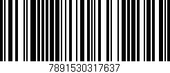 Código de barras (EAN, GTIN, SKU, ISBN): '7891530317637'