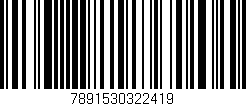 Código de barras (EAN, GTIN, SKU, ISBN): '7891530322419'