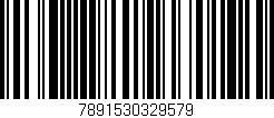 Código de barras (EAN, GTIN, SKU, ISBN): '7891530329579'
